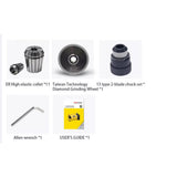 MR-13D Bit Grinding Machine Portable Knife Sharpening Tool CBN / SDC Disc Grinder 3-13mm Electric Sharpener