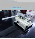 Small Leather Manual die Cutting Machine Handmade Earring Die Cuts Pressing Machine for Custom Clicker Die Steel Rule Die