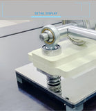 Small Leather Manual die Cutting Machine Handmade Earring Die Cuts Pressing Machine for Custom Clicker Die Steel Rule Die