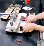 Small Leather Manual die Cutting Machine Handmade Earring Die Cuts Pressing Machine for Custom Clicker Die Steel Rule Die