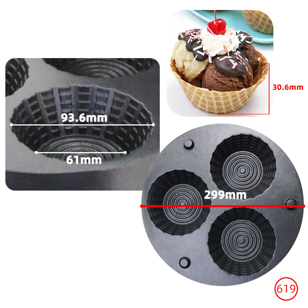 waffle bowl machine waffle cup making machine waffle cone and bowl mak –  GOOGmachine