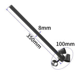 ptfe lab conical paddle cup stirrer impeller blade stirring rod head funnel defoaming paddle