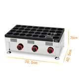 LPG Gas Red Bean Cake Maker Wheel Pie Cake Obanyaki Making Machine