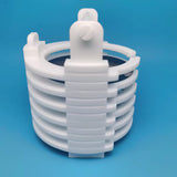 PTFE cleaning rack, conductive glass cleaning rack, silicon wafer multi-layer support, PTFE cleaning basket