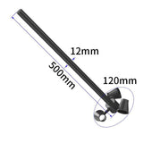 ptfe lab conical paddle cup stirrer impeller blade stirring rod head funnel defoaming paddle