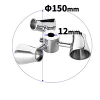 Stainless steel lab conical paddle cup stirrer impeller blade stirring rod head funnel defoaming paddle