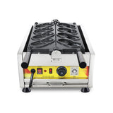 Electric Shoes Shape Waffle Making Machine Non-stick Coating 4pcs Shoe Shaped Bread Maker Baker Commercial