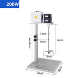220v Commercial Mixer Industrial Liquid Agitator Mixer Adjustable Height  0-600RPM    Mixing Rod