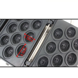 Walnut cake waffle machine electric walnut cookie mold machine 20 pieces waffle bread machine