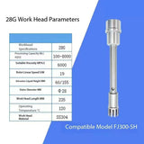 FJ200-SH/FJ300-SH high-speed shear disperser homogenizer emulsifier blade