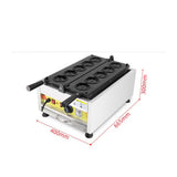 Commercial Electric Cherry Blossom Sakura Flower Shape Waffle Machine  Cherry Blossom Waffle Maker