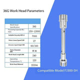 FJ200-SH/FJ300-SH high-speed shear disperser homogenizer emulsifier blade