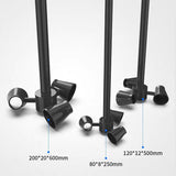 ptfe lab conical paddle cup stirrer impeller blade stirring rod head funnel defoaming paddle