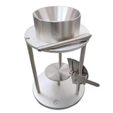 Dust angle of repose tester and powder flowability testing instrument