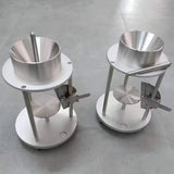Dust angle of repose tester and powder flowability testing instrument