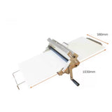 40cm  Desktop Foldable Manual Dough Sheeter for Dessert Shop Bakery Pastry Shop