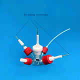 Micro sealed electrolytic cell/ three electrode system (Excluding electrodes)