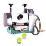 Stainless Steel Hand-Cranked Sugarcane Crusher sugarcane press machine sugar cane squeezer