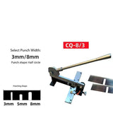 Die-cutting bridge positioning machine, blade U-shaped notch