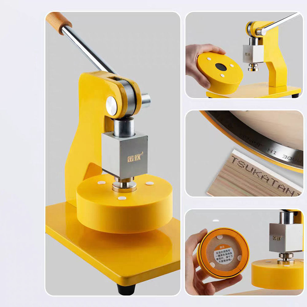 Manual Gram Weight Sampling Machine Hand Press Round Sampler Circle Cu ...