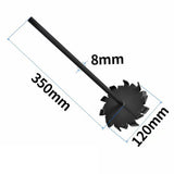 ptfe stirring blades PTFE experiment disperses  impellers, corrosion resistance