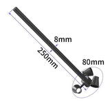 ptfe lab conical paddle cup stirrer impeller blade stirring rod head funnel defoaming paddle