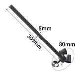 ptfe lab conical paddle cup stirrer impeller blade stirring rod head funnel defoaming paddle