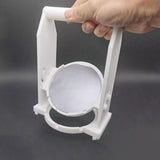 PTFE adjustable angle and tilt cleaning rack, PTFE flower basket, silicon wafer etching and developing bracket
