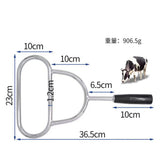 Metal Mouth Gag Mouth Opener for Pig Cattle Animal Dentistry Veterinary Equipment