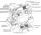 MR- F4  Electric Multifunctional Sharpener  end mill cutter grinding machine drill bit angle grinder