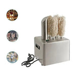 Electric Glass Polisher Wiping Cup Cleaner Machine Electric Polishing Drying Machine Glassware Dryer