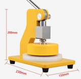 Manual Gram Weight Sampling Machine Hand Press Round Sampler Circle Cutter Film Paper Cloth Sampling Cutting Machine