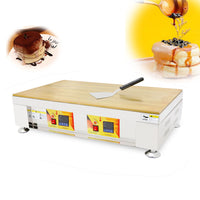 Digital copper baking plates souffle machine mini waffle pancake maker machine commercial griddle