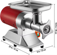 Commercial Electric Red Meat Grinder Slicers Machine