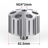 High shear impeller blades,  emulsifying head, stainless steel mixing, industrial grade integrated dispersion and dissolution