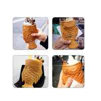 Commercial  fish  waffle machine Electric ice Cream Taiyaki Maker Machine