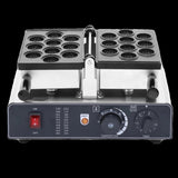10 Holes Walnut Shape Waffle Maker Machine Non-stick Waffle Iron Kitchen Snack Equipment