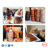 Double-layer chimney roll bread machine, horizontal chimney bread roll machine, donut baking machine, cake oven