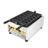 Digital Display Temperature Commercial Electric Taiyaki Machine Fish Waffle Maker