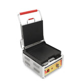 Panini Maker Vertical Strip Press Grill Beef Steak Meatball Hot Press Sandwich Snack Machine