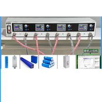 high precision 4 channel 5V 50A charge discharge detector battery pack voltage balance lithium battery capacity tester