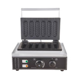 Commercial electric muffin waffle hot dog machine Crispy corn hot dog waffle maker non-stick French Muffin sausage Machine