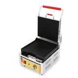 Panini Maker Vertical Strip Press Grill Beef Steak Meatball Hot Press Sandwich Snack Machine