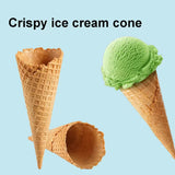 Small / Big Ice Cream Cone Maker Crispy Waffle Cone Gelato Cone Mold Ice Cream Cone Making Machine