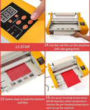 FM4820 best home laminator large laminator thermal laminator