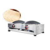 Gas Heating Double Head saj bread maker saj bread oven