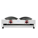 Gas Heating Double Head saj bread maker saj bread oven