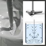 Three blade stirring blade propeller stirrer 3 bladed high speed stirrer blade