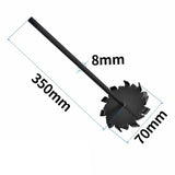 ptfe stirring blades PTFE experiment disperses  impellers, corrosion resistance