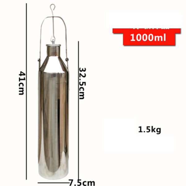 Stainless Steel Sewage Sampler, Petroleum Olive Oil Sampler, Bottle Barrel(1000ml)